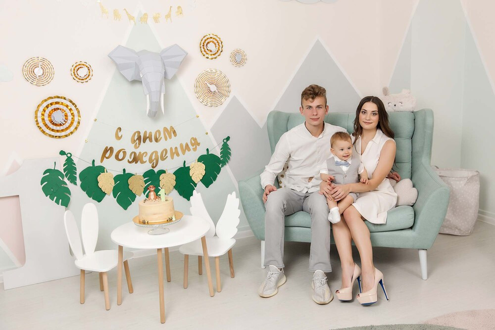 День рождения в студии. Репортажный фотограф Ольга Кочетова в Москве