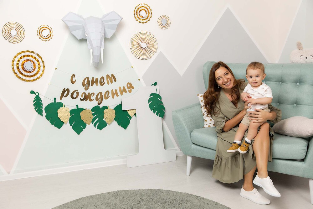 День рождения в студии. Репортажный фотограф Ольга Кочетова в Москве