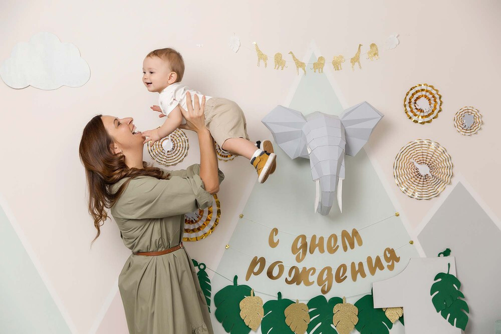 День рождения в студии. Репортажный фотограф Ольга Кочетова в Москве