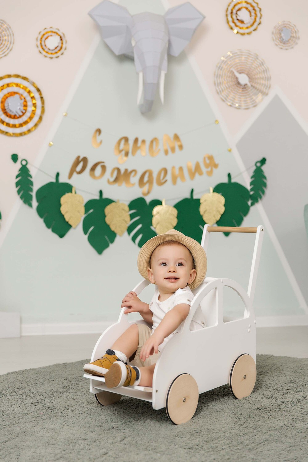 День рождения в студии. Репортажный фотограф Ольга Кочетова в Москве