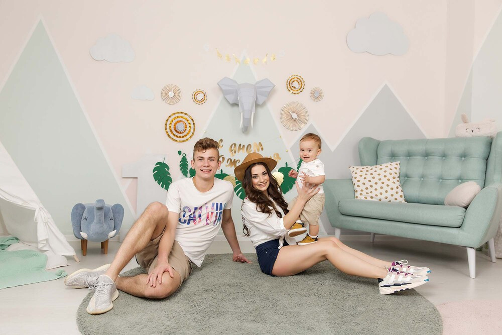 День рождения в студии. Репортажный фотограф Ольга Кочетова в Москве