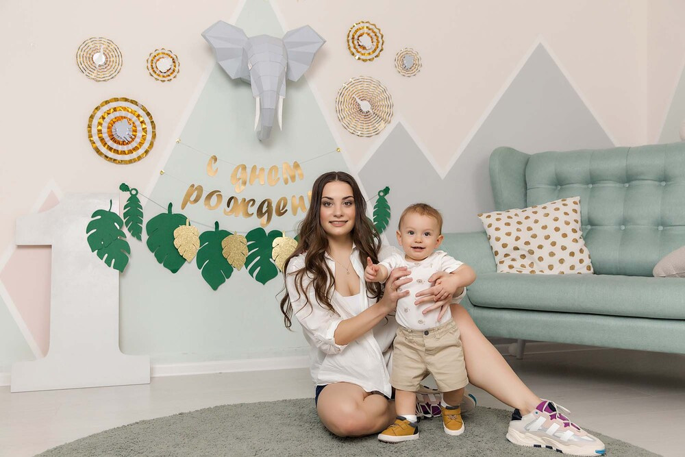 День рождения в студии. Репортажный фотограф Ольга Кочетова в Москве