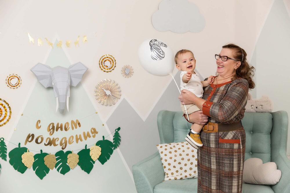 День рождения в студии. Репортажный фотограф Ольга Кочетова в Москве
