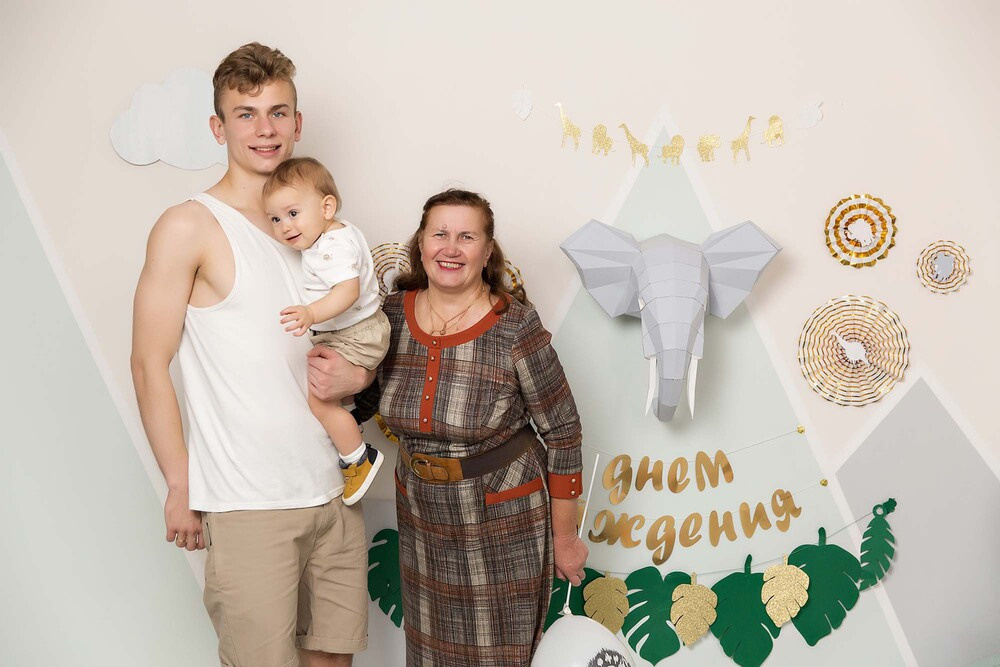 День рождения в студии. Репортажный фотограф Ольга Кочетова в Москве