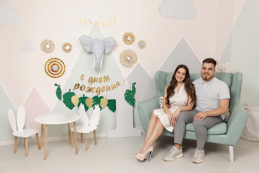 День рождения в студии. Репортажный фотограф Ольга Кочетова в Москве