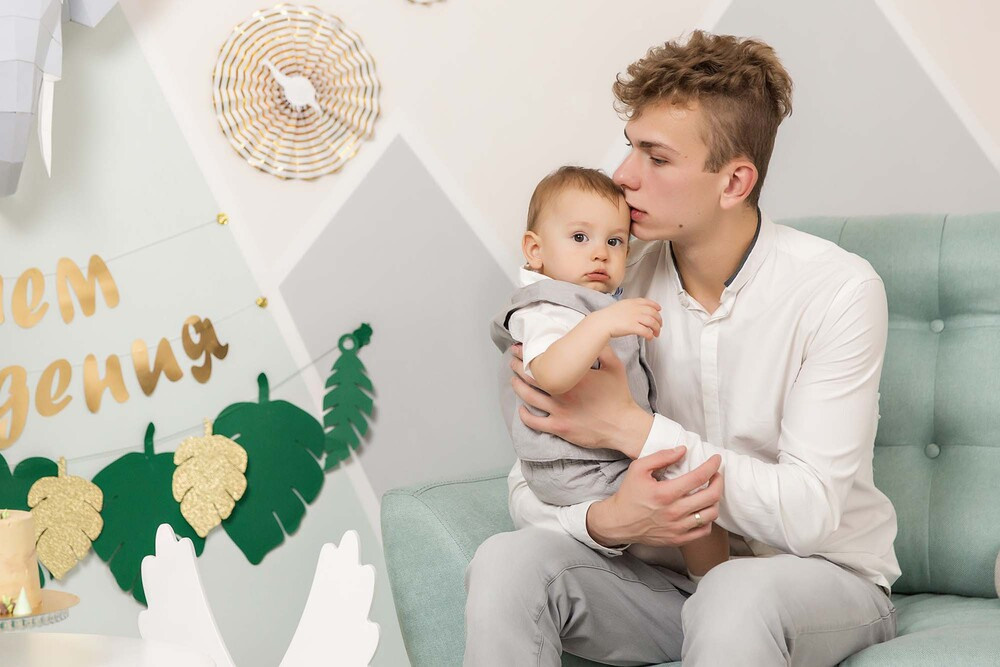 День рождения в студии. Репортажный фотограф Ольга Кочетова в Москве