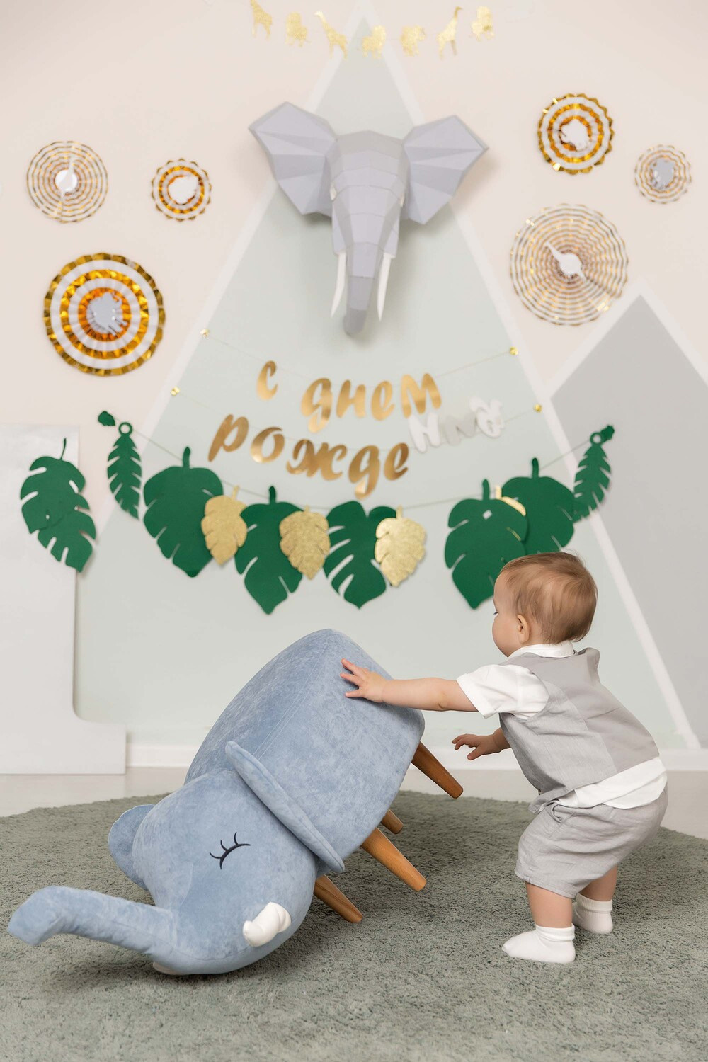 День рождения в студии. Репортажный фотограф Ольга Кочетова в Москве