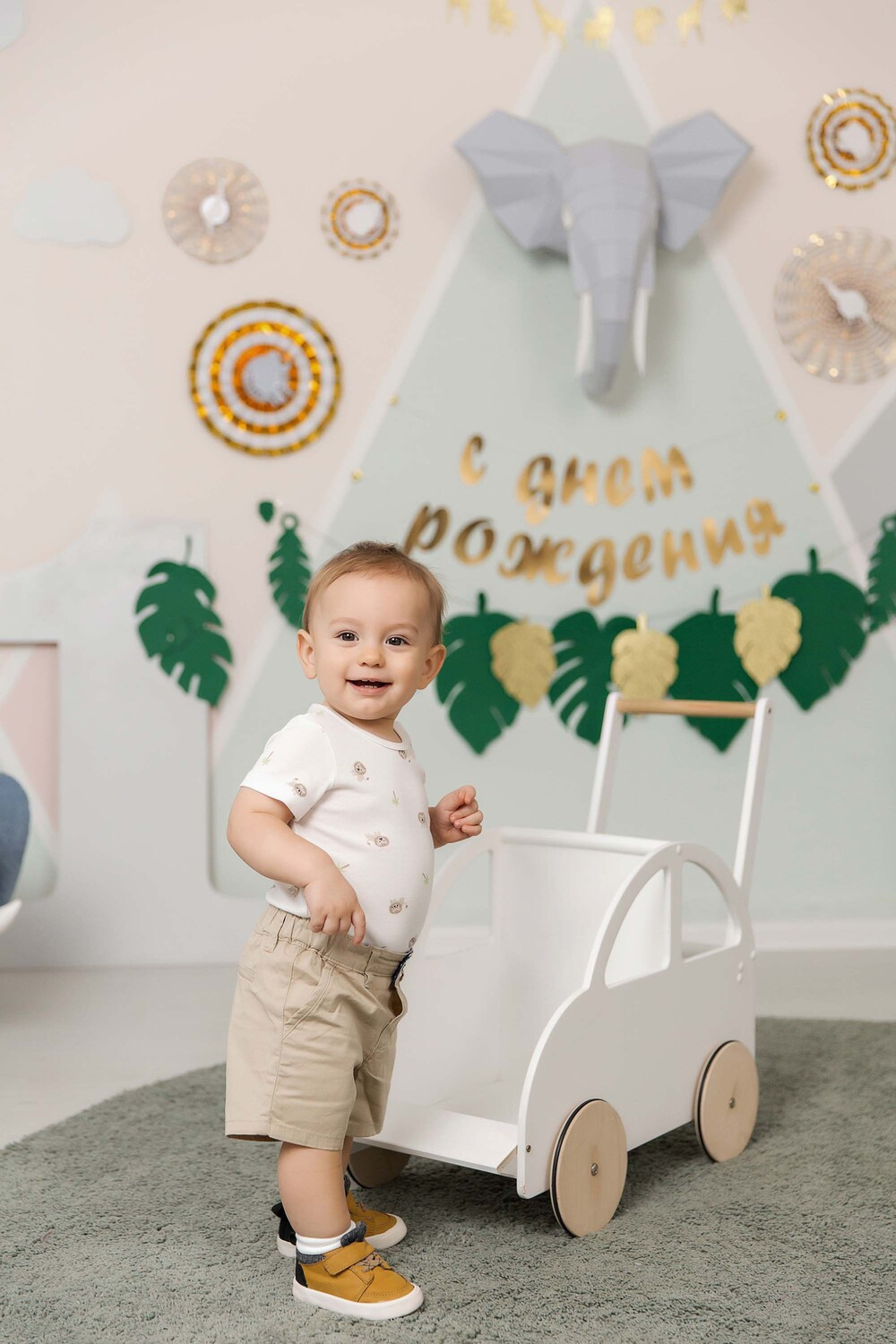 День рождения в студии. Репортажный фотограф Ольга Кочетова в Москве