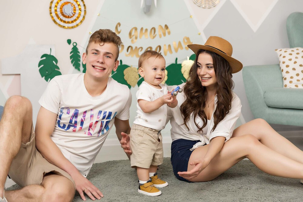 День рождения в студии. Репортажный фотограф Ольга Кочетова в Москве