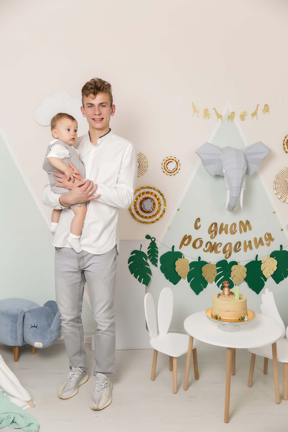 День рождения в студии. Репортажный фотограф Ольга Кочетова в Москве