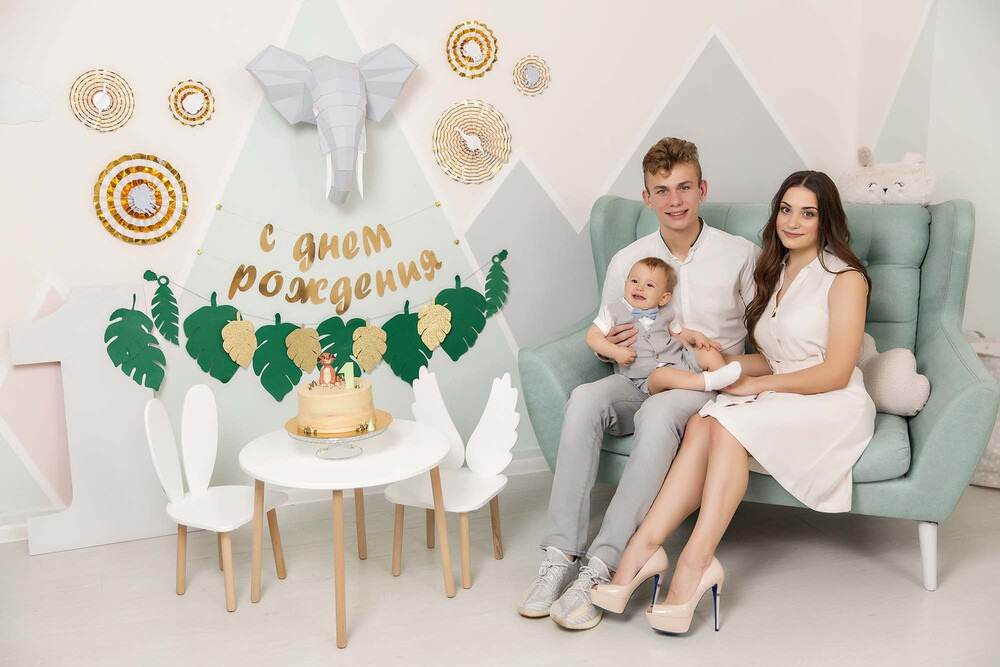 День рождения в студии. Репортажный фотограф Ольга Кочетова в Москве