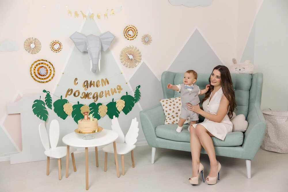 День рождения в студии. Репортажный фотограф Ольга Кочетова в Москве