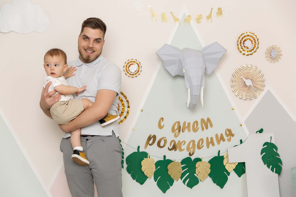 День рождения в студии. Репортажный фотограф Ольга Кочетова в Москве