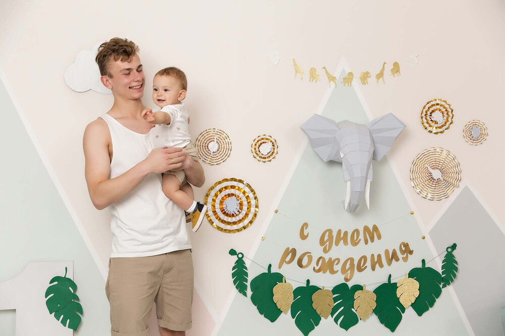 День рождения в студии. Репортажный фотограф Ольга Кочетова в Москве