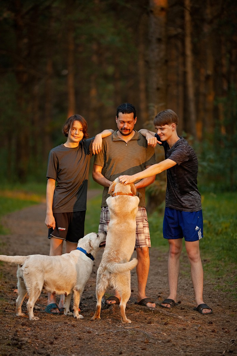 Семейная фотосессия. Фотограф Ольга Безобразова Завидово Москва Тверь