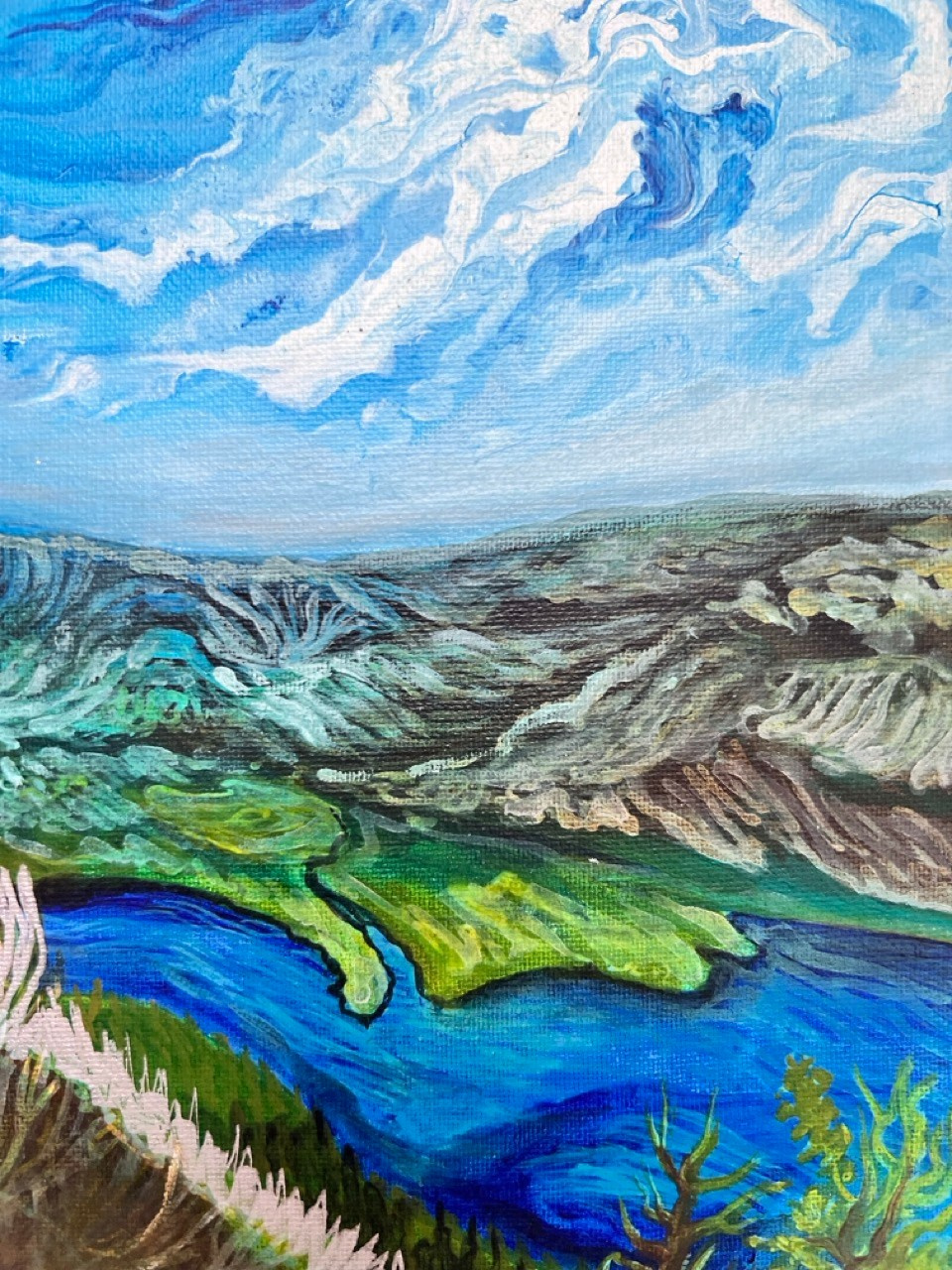 Серия «Места силы». Картины пейзаж