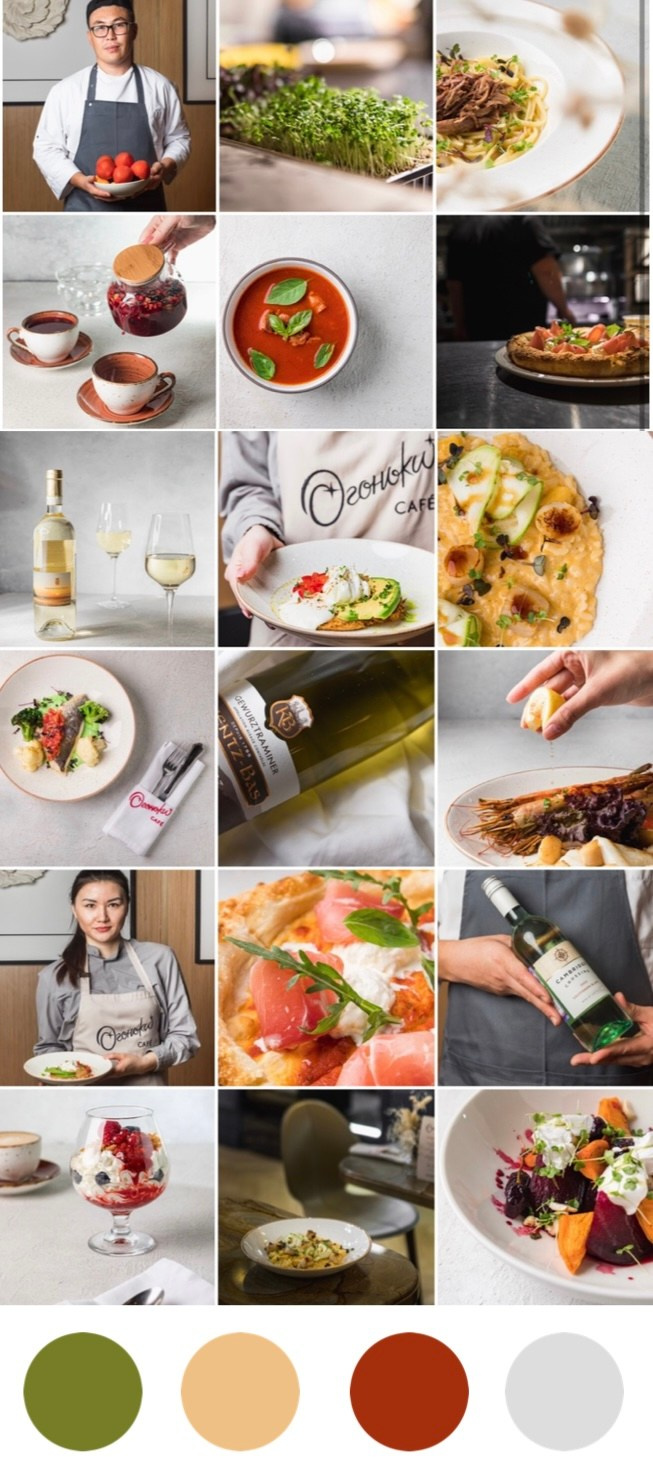 Съемка контента для ресторана Огоньки. Фотограф в Москве Татьяна Драгунова