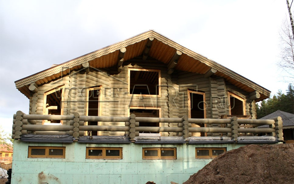 «Красное село» 504 кв. м. Проекты деревянных домов