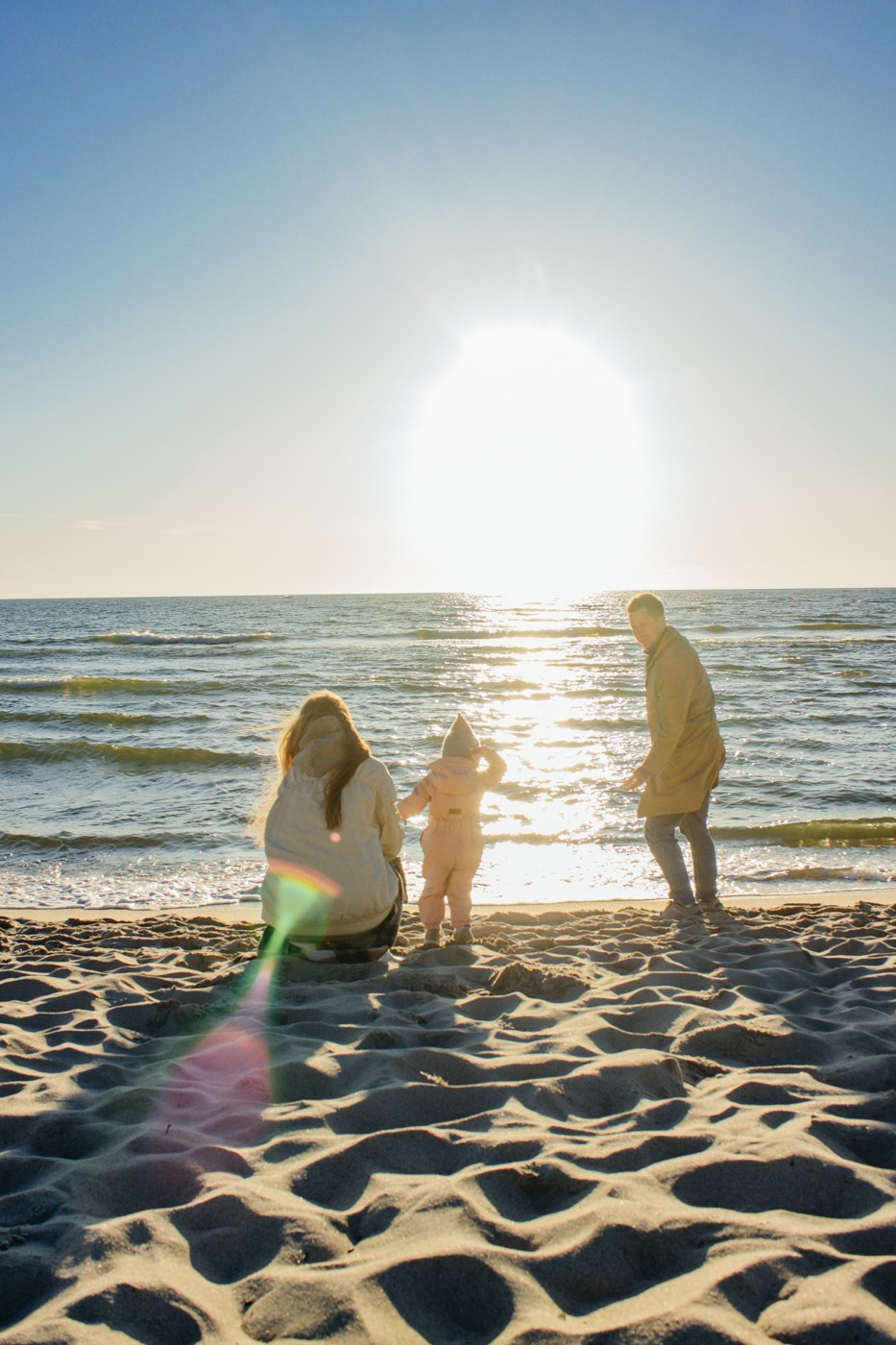 Ксения, Антон и доча Полина. Фотограф Москва