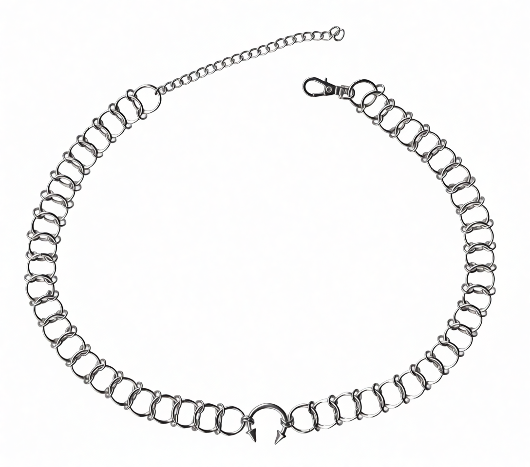 Чокеры из кольчуги. Украшения из кольчуги в Москве Соня Спросонья