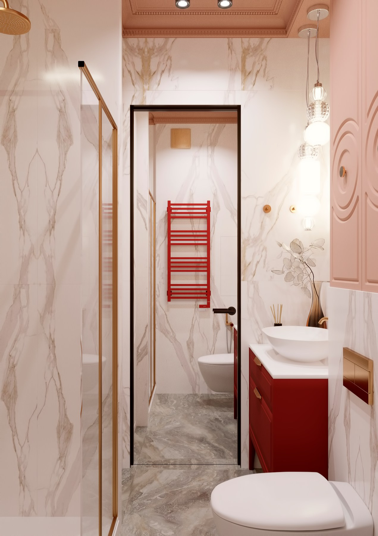 Малышка-студия 27 кв. м. для девушки в Москве. Дизайнер интерьера Троилова Арина