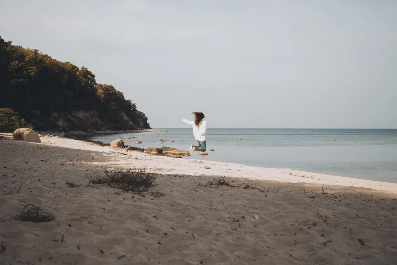 Таня / пляж. Фотограф Калининград Илья Миллер