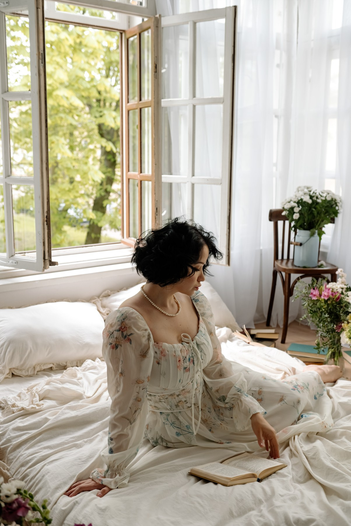 Индивидуальная. Балкон с цветами. Свадебный и сеейный фотограф в Санкт-Петербурге Елена Худякова