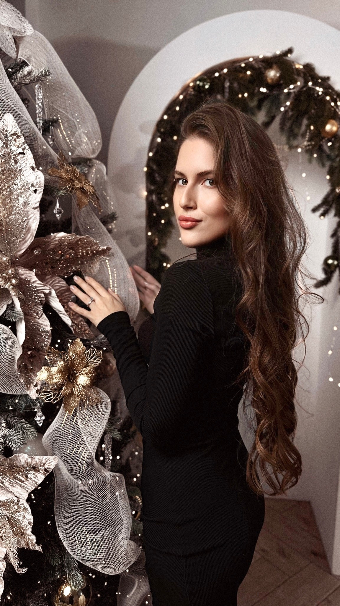 Индивидуальная новогодняя съёмка. Фотограф Анна Буторина Киров