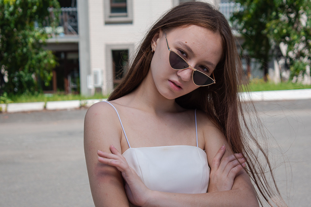 Моя первая модель Viktoriа. Фотограф в Иркутске Николай Александров