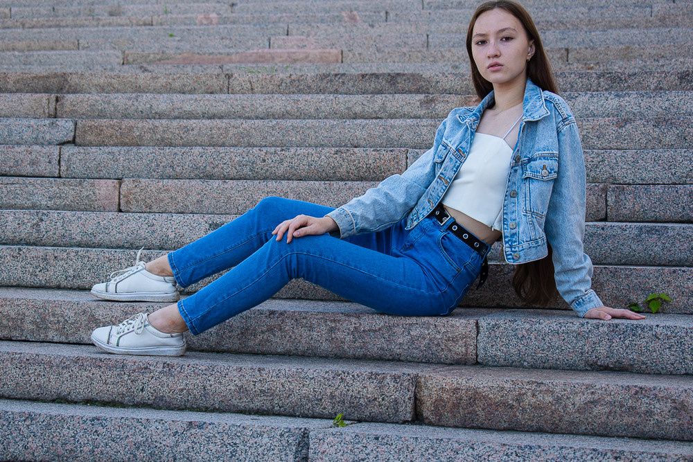 Моя первая модель Viktoriа. Фотограф в Иркутске Николай Александров