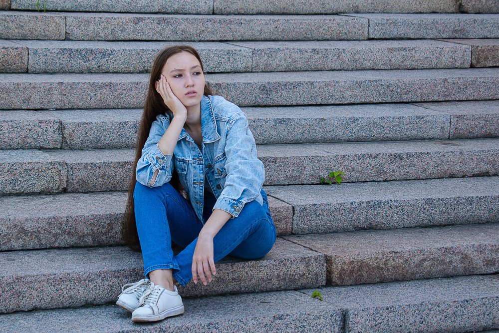 Моя первая модель Viktoriа. Фотограф в Иркутске Николай Александров