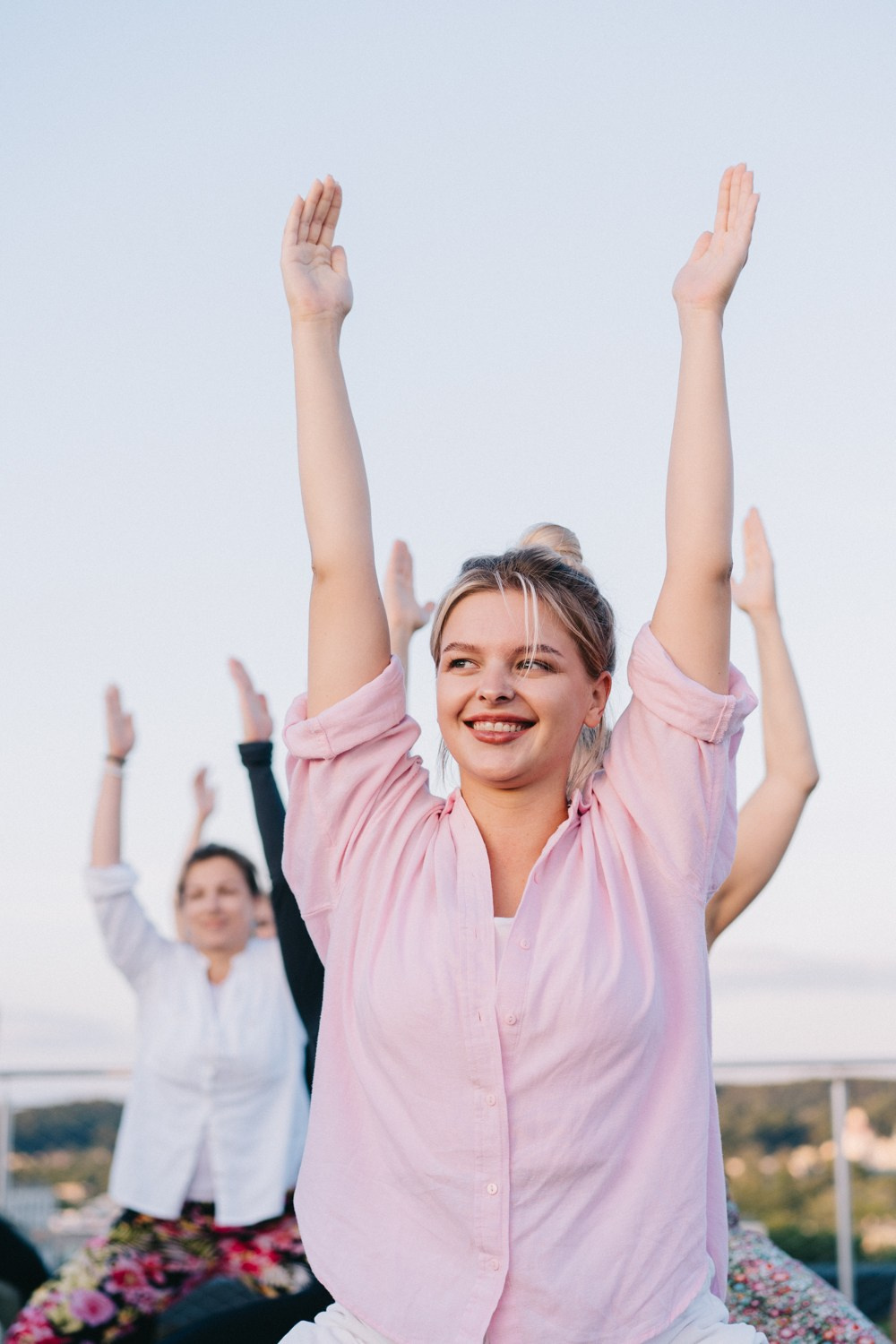 Summer Yoga Rave. Photographer in Vilnius