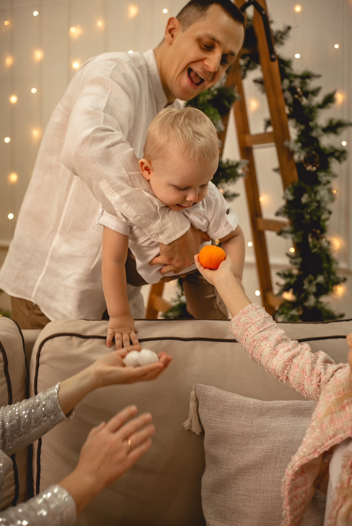 НОВОГОДНИЕ. Фотограф крещений, семейный фотограф Приходько Ксения