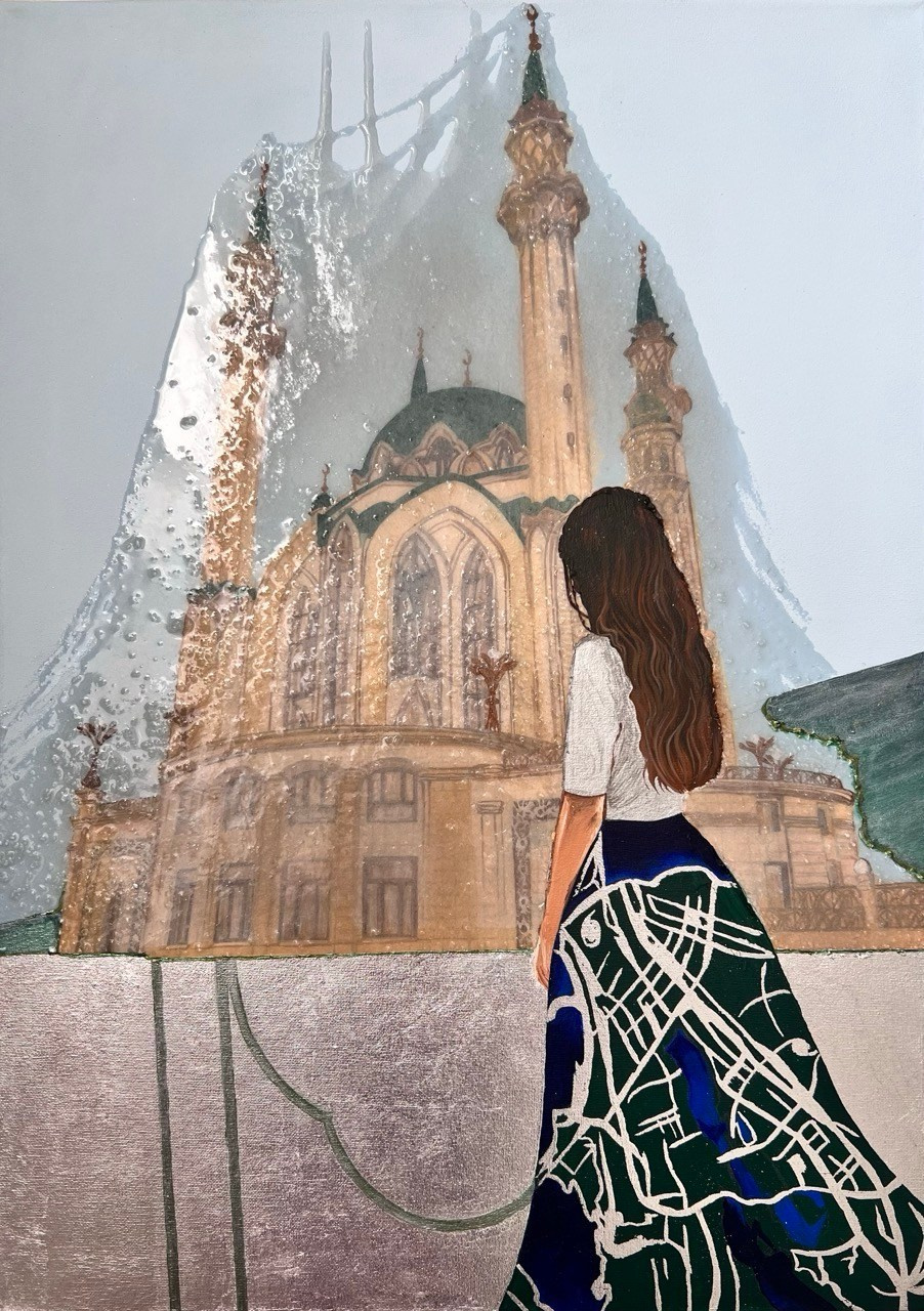 Серия «Волшебница Изумрудного Востока». Картины пейзаж