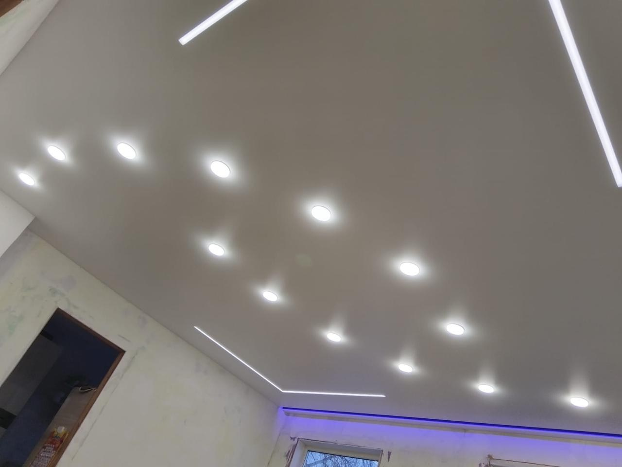 Наши работы. IK-Comfort — Натяжные потолки, двери и окна в Анжеро-Судженске