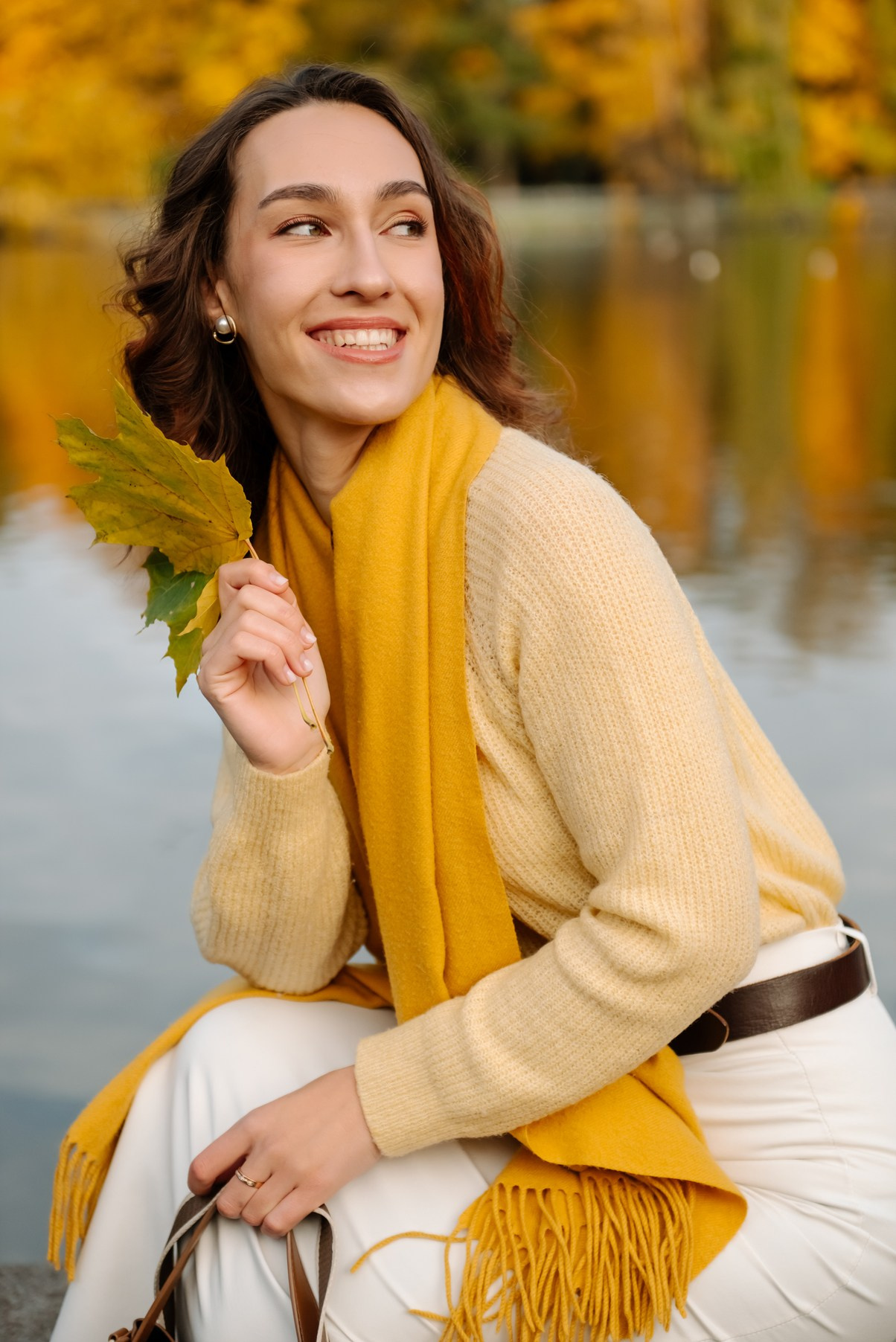 Осенняя фотосессия в Питере в Таврическом саду. Свадебный и сеейный фотограф в Санкт-Петербурге Елена Худякова