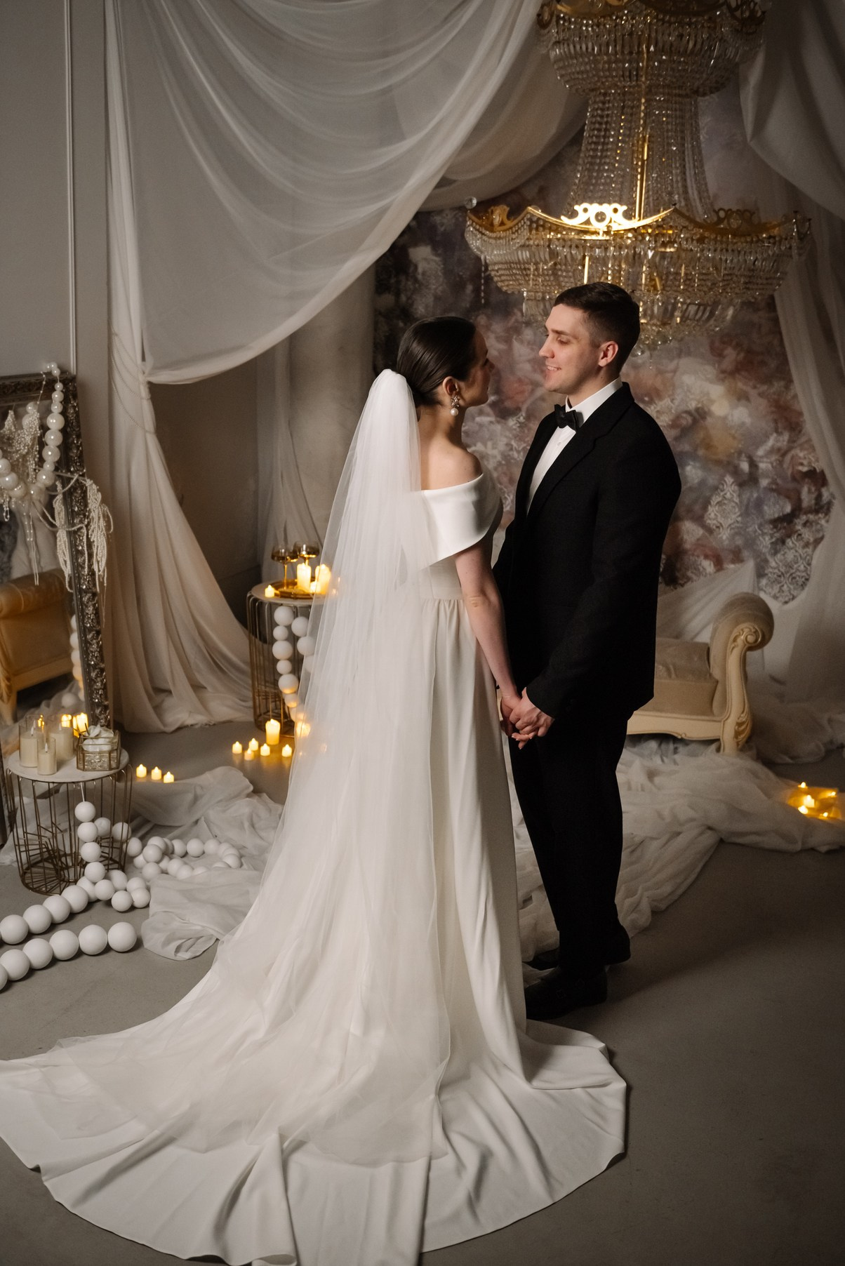 Вечерняя со свечами. Свадебный и семейный фотограф в Санкт-Петербурге Елена Худякова