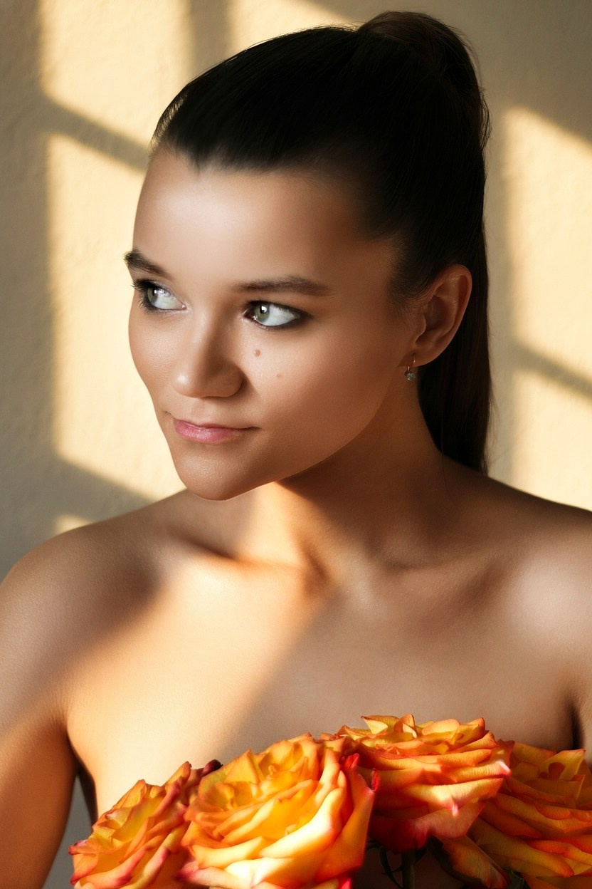 Женский портрет. Фотограф Дмитрий Корягин