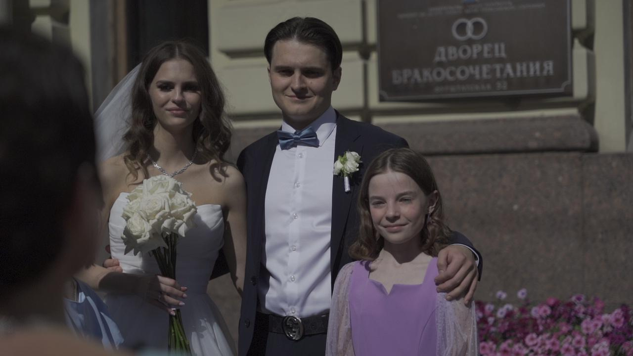 Свадьба Алексея и Полины. Видеограф на свадьбу в Санкт-Петербурге