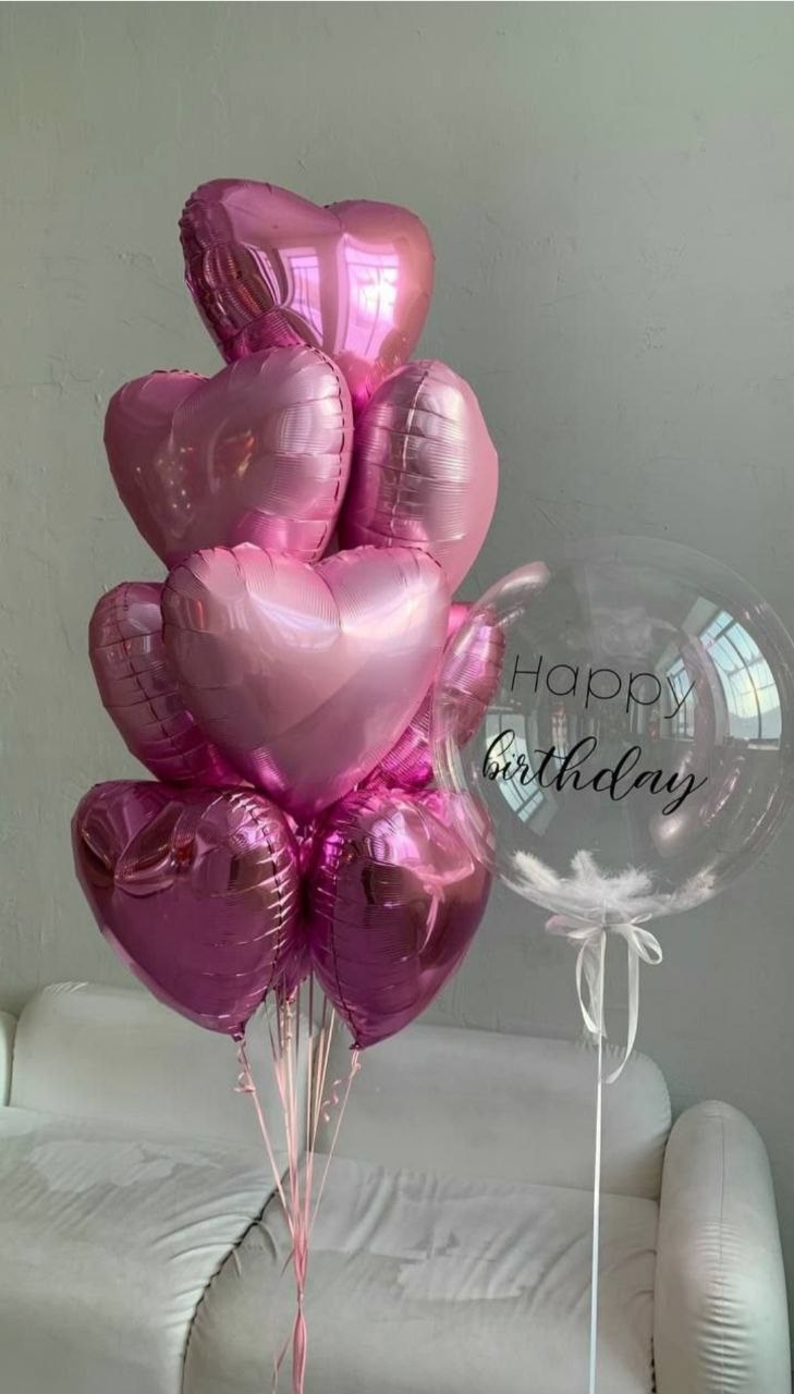 For her. Balloons and decorations in Serbia. Delivery 24/7