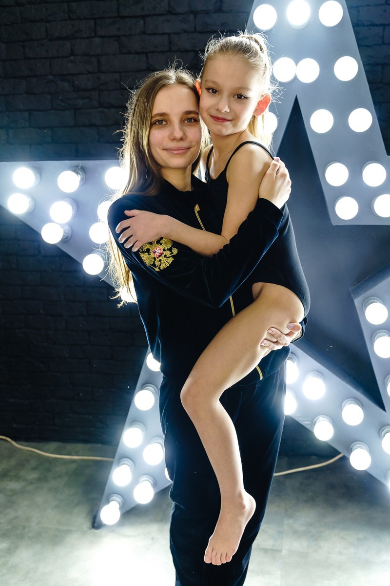 Студийная съемка эстетической гимнастики. Репортажный и семейный фотограф в Санкт-Петербурге Тарас Марченко