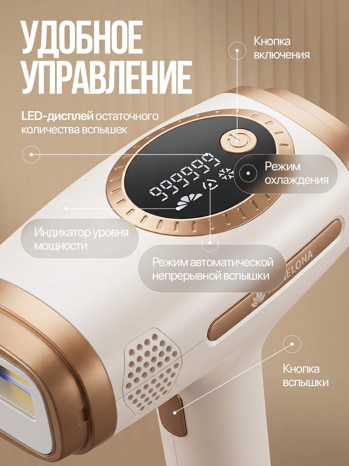 Фотоэпилятор. Виталий Боголюбов Инфографика для маркетплейсов