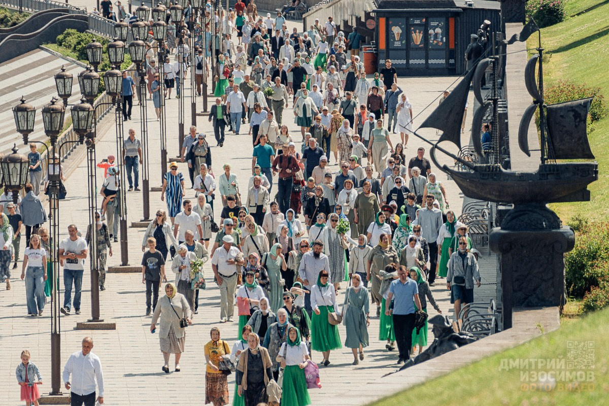 Крестный ход на Троицу