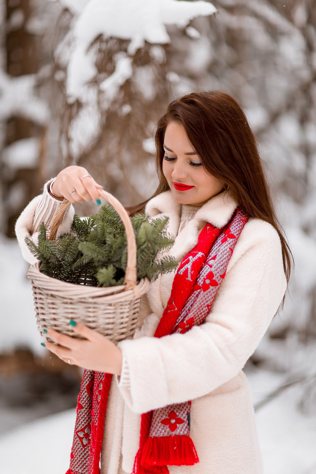 Зимние фотосессии. Katerina Schastlivaya