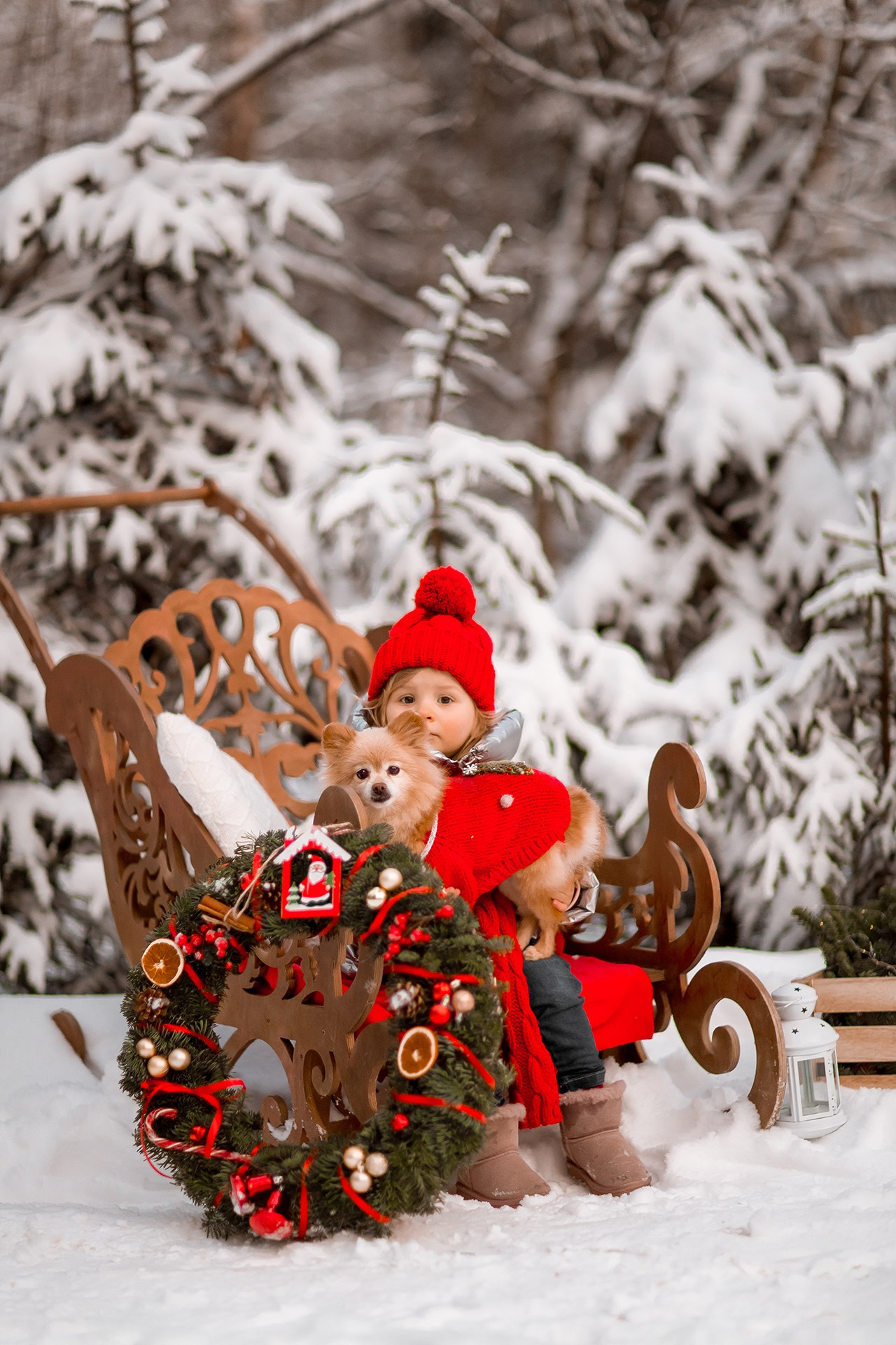 Зимние фотосессии. Katerina Schastlivaya