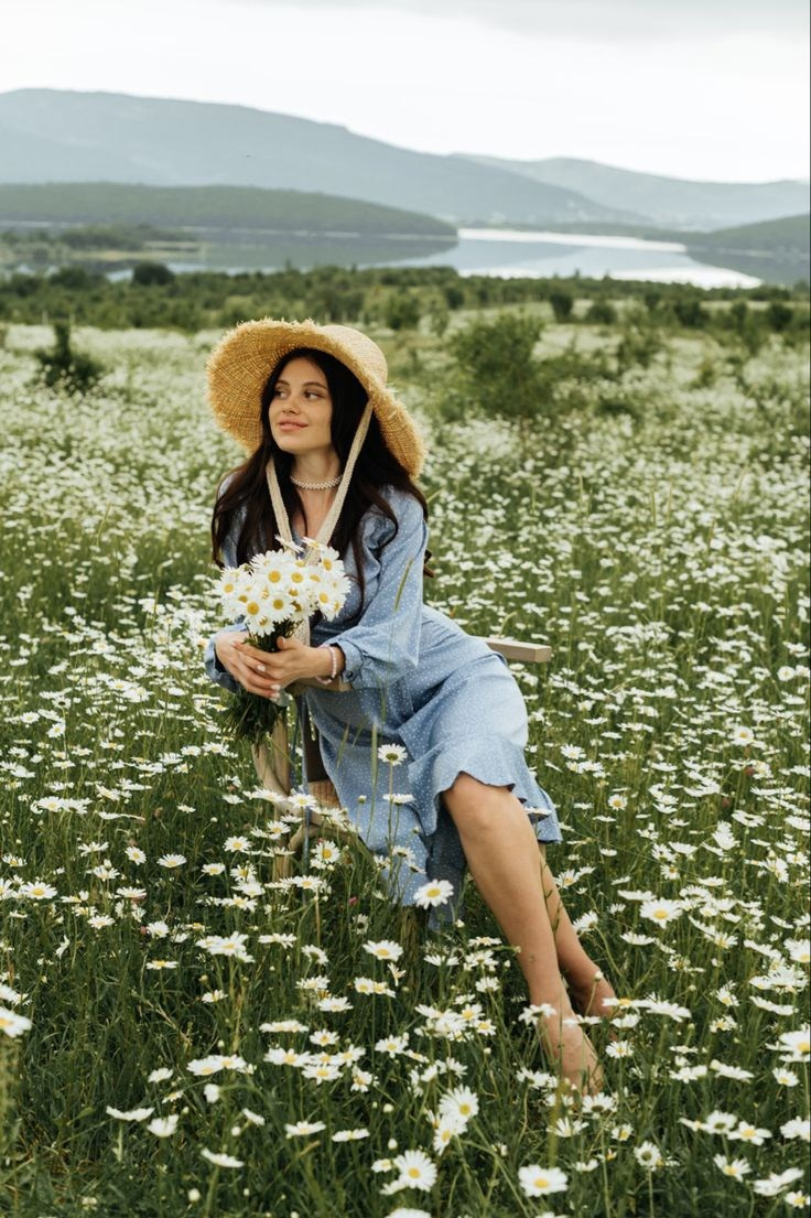 Рекомендации по образам на фотосессию с ромашками. Фотограф в Санкт-Петербурге, Анна Скворцова