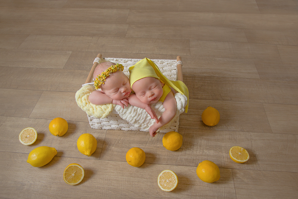 Многоняшки. Фотограф новорождённых в Самаре