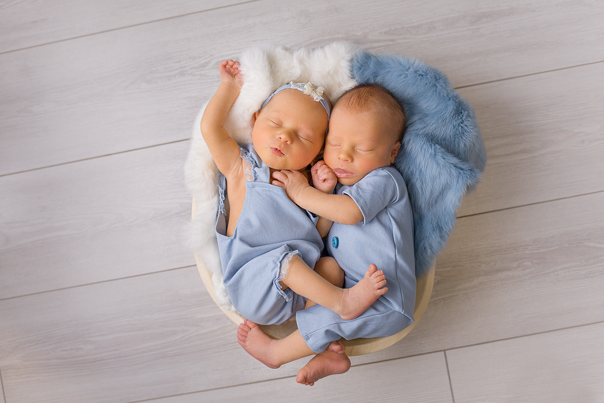 Многоняшки. Фотограф новорождённых в Самаре