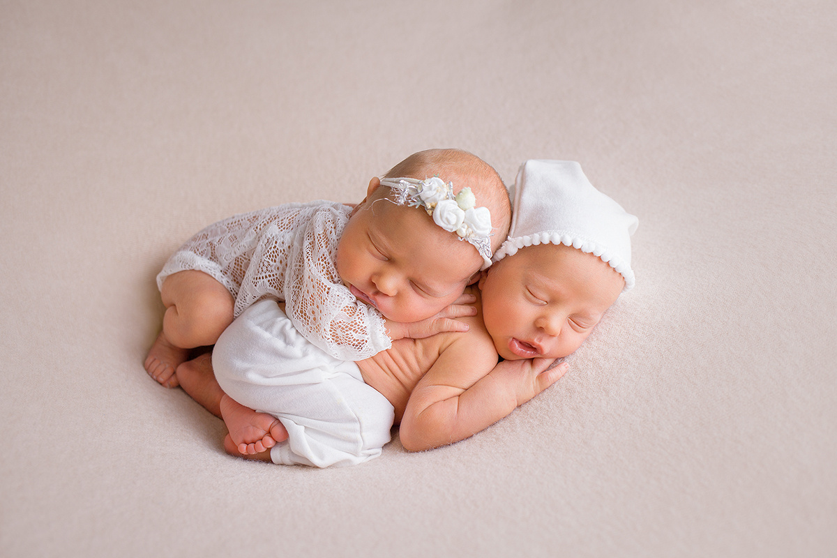 Многоняшки. Фотограф новорождённых в Самаре