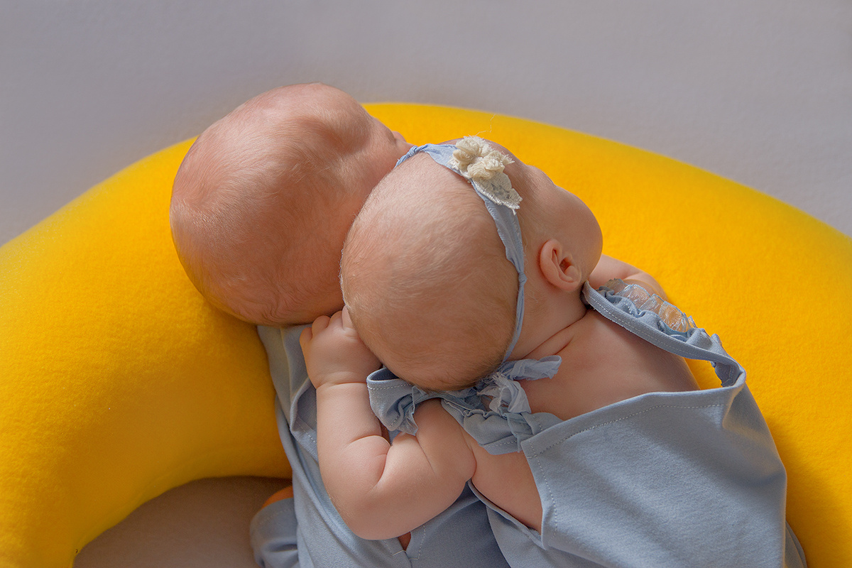 Многоняшки. Фотограф новорождённых в Самаре